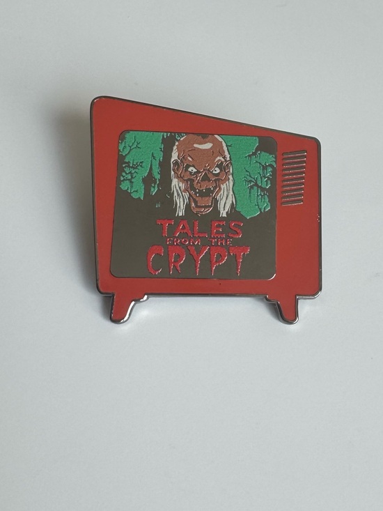 Accessories - Nostalgic Horror TV Show Enamel Pin | Retro Horror Lapel Pin | Spooky Fan Gift
